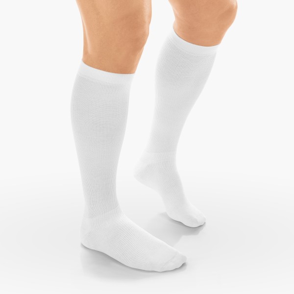 VENOSAN Sup F Men,Coolm Comf, Below Knee 20-30, White, S, Closed Toe Firm 20-30 mmHg | white | S |  | Closed Toe | Knit Top